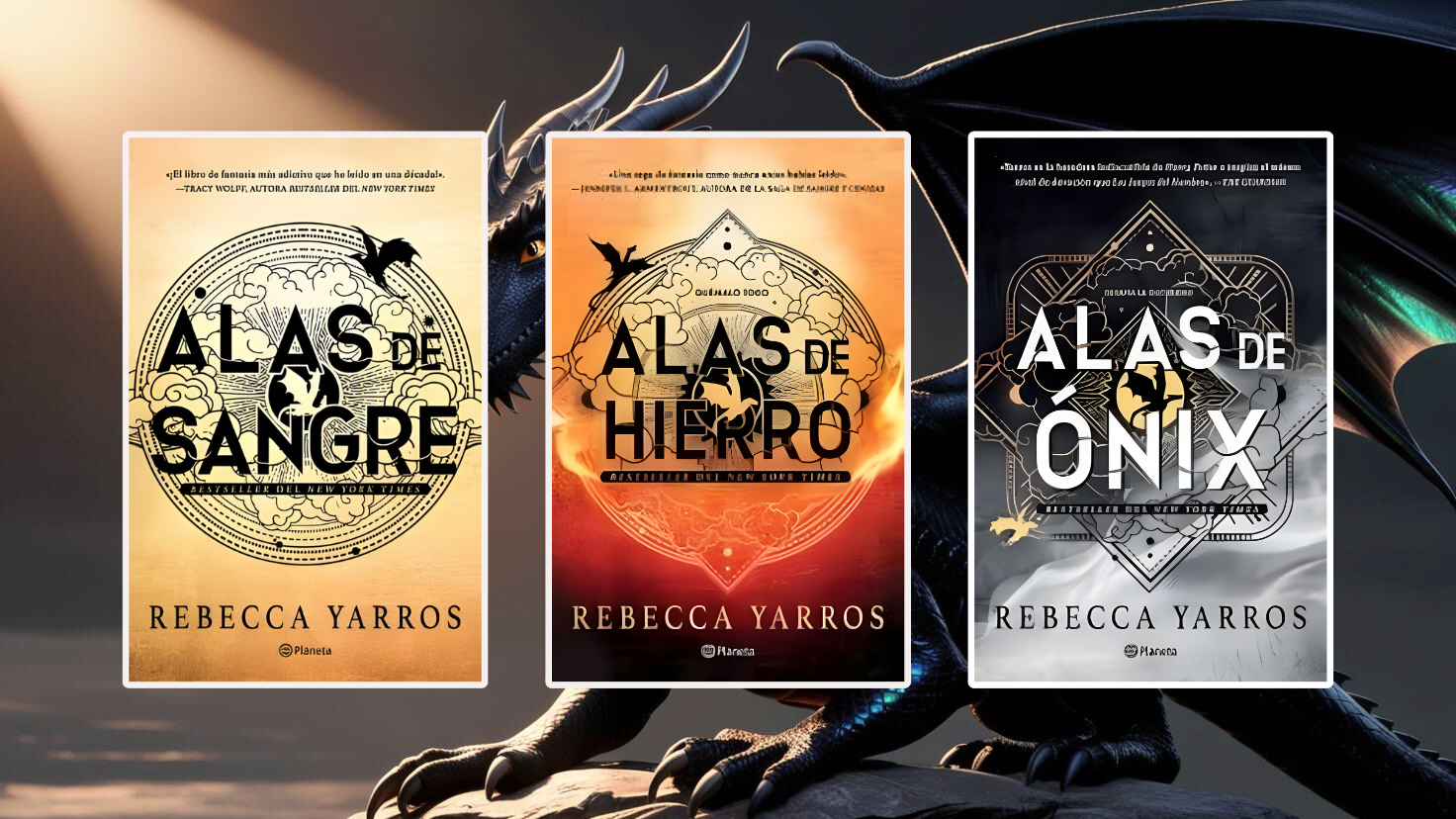 Orden de lectura Alas de Sangre de Rebecca Yarros