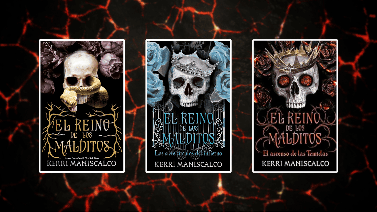 Orden de lectura de El Reino de los Malditos Kerri Maniscalco